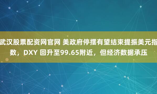 武汉股票配资网官网 美政府停摆有望结束提振美元指数，DXY 回升至99.65附近，但经济数据承压